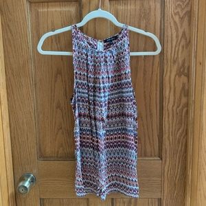 Multi colored tank top